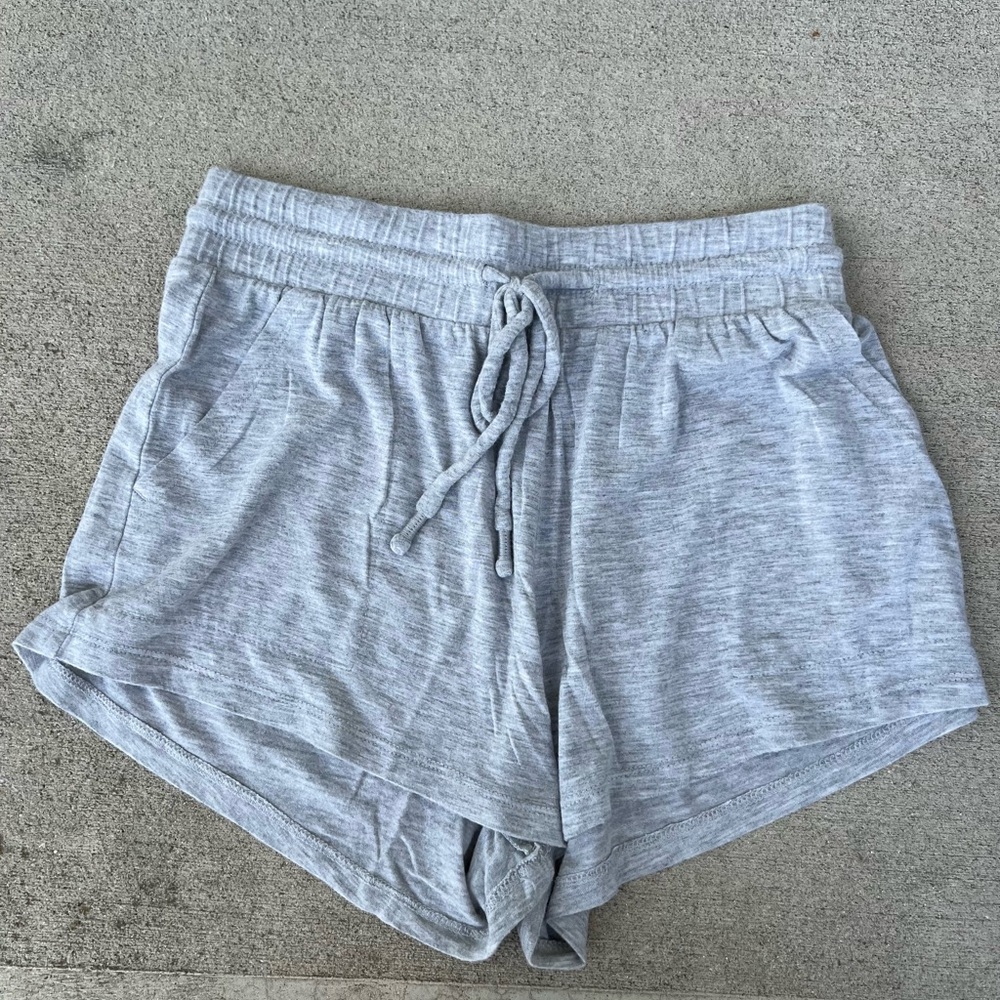 Light Grey Athletic Lounge Shorts